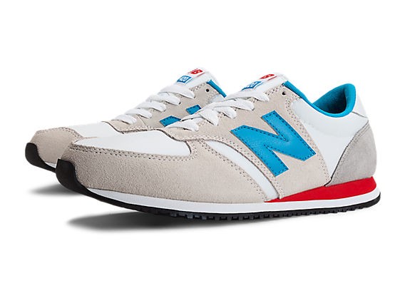 new balance u420 bleu blanc